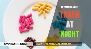 Vitamin D3 at Night: Benefits, Timing, and Optimal Absorption Tips