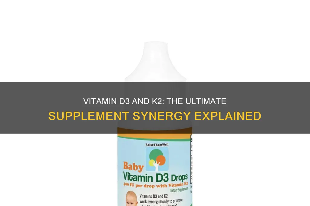 is vitamin d3 best taken with k2