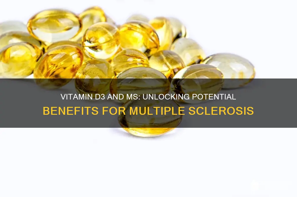 is vitamin d3 is best for ms