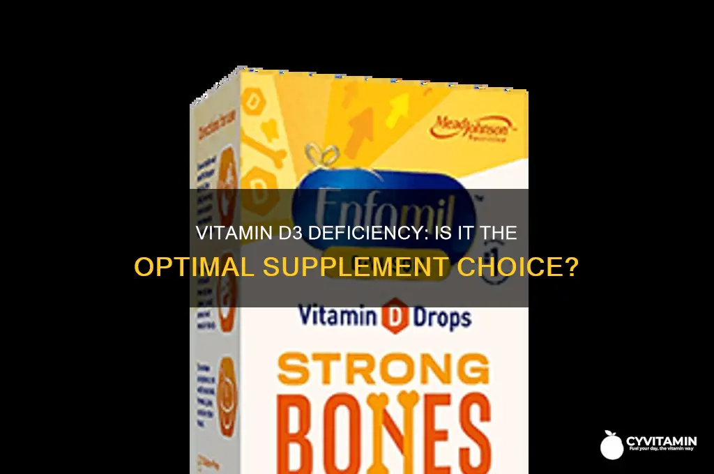is vitamin d3 the best to take if deficient