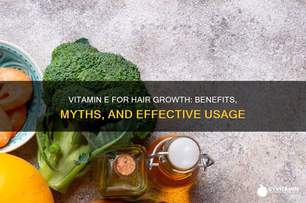 is vitamin e best for hair growth
