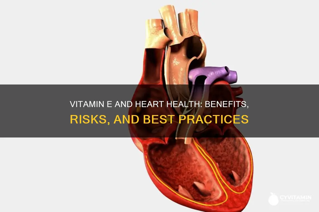 is vitamin e best for heart
