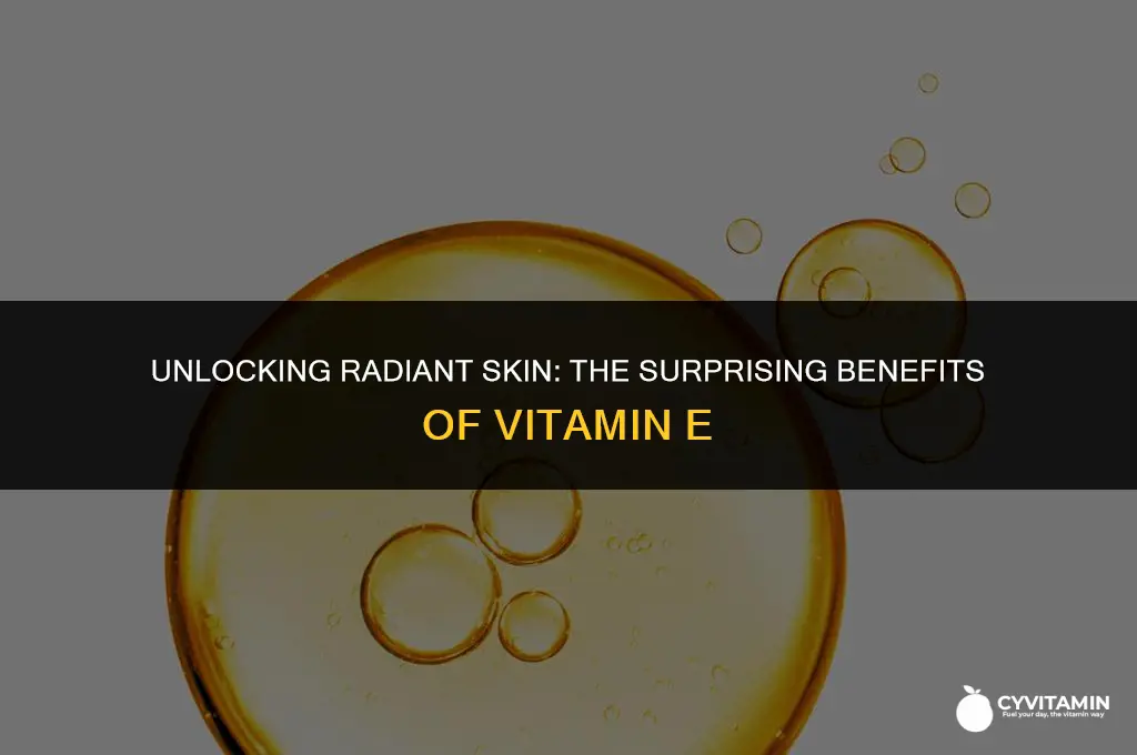is vitamin e good for the skin