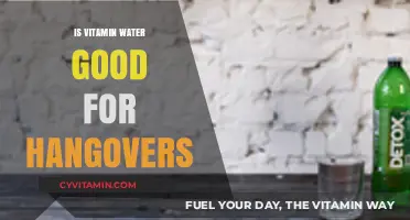 Revive and Refresh: The Truth About Vitamin Water for Hangovers
