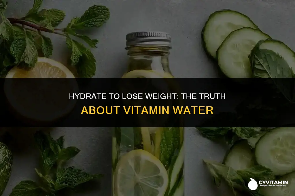 is vitamin water good for weight loss