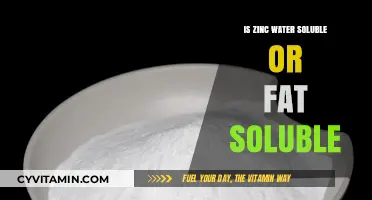 Exploring Zinc's Solubility: Water or Fat?