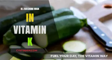 Unlocking the Nutritional Secrets: Zucchini's Vitamin K Content Explored