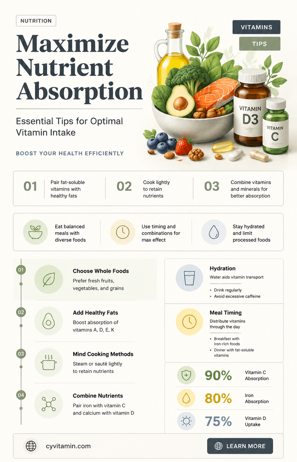 how best to absorb vitamins