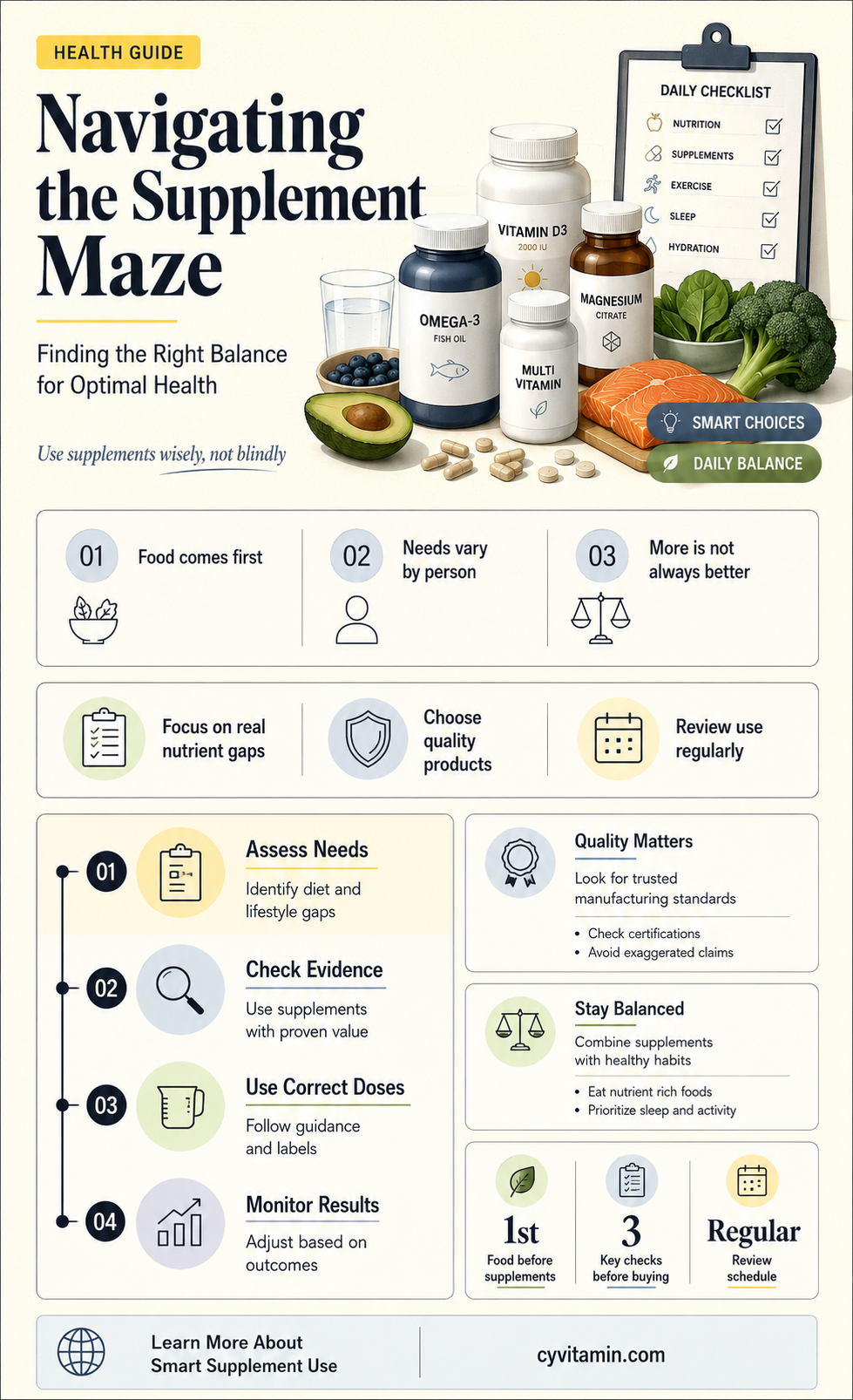 how many supplements is too many