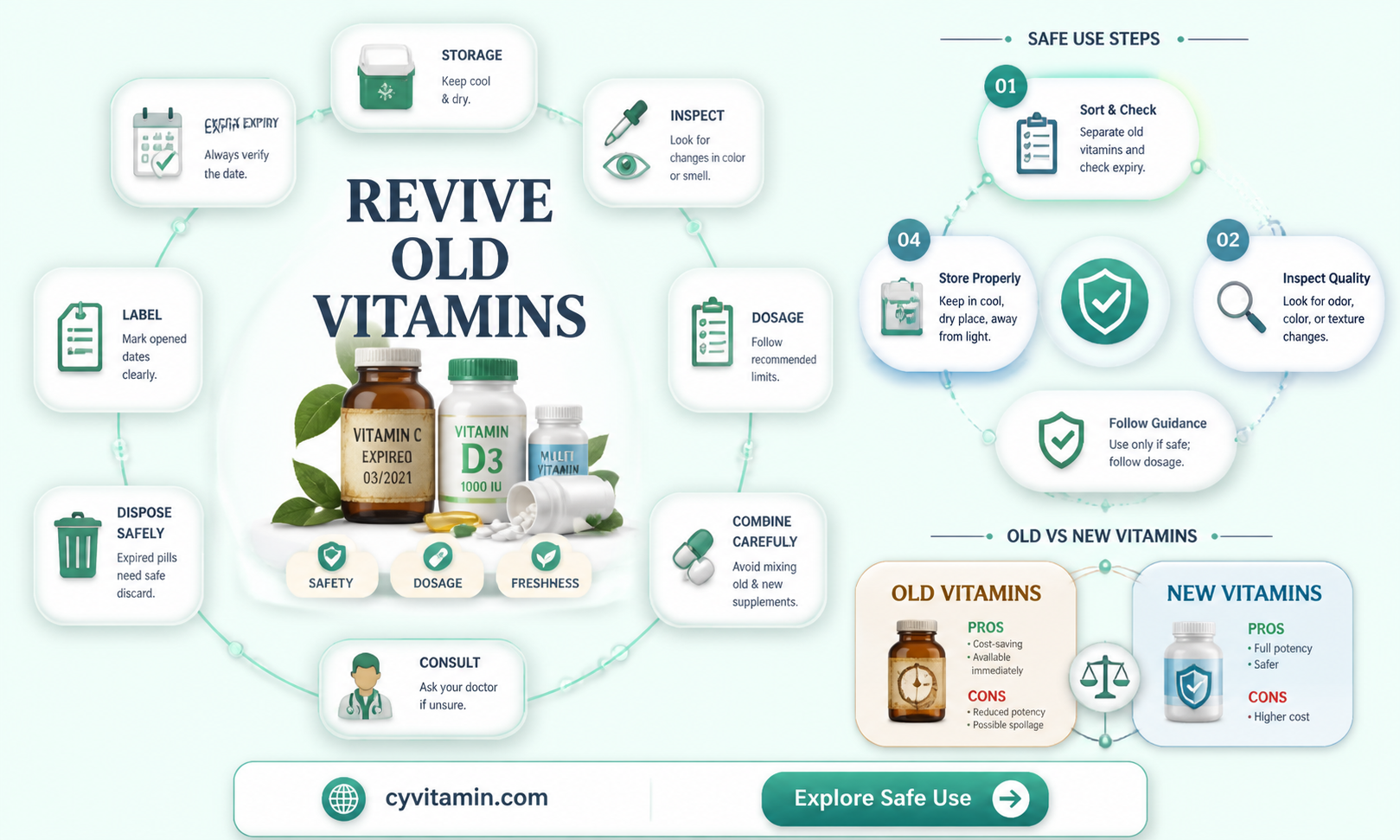 can i take expired prenatal vitamins