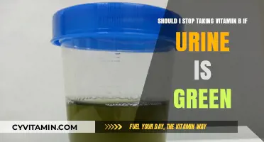 Green Urine and Vitamin B: What You Need to Know