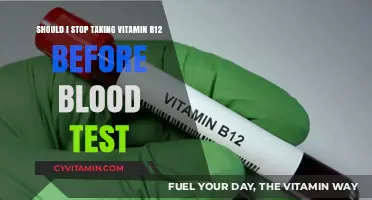 Should You Stop Taking Vitamin B12 Before a Blood Test?