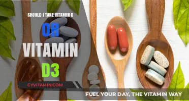 Vitamin D vs. Vitamin D3: Which One Should You Choose?
