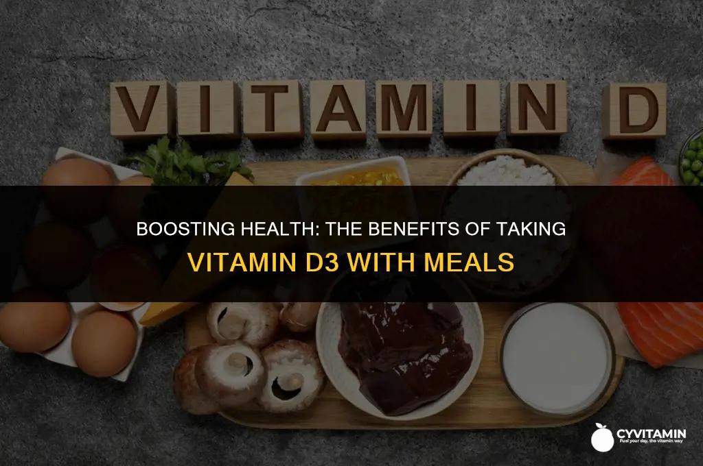 should i take vitamin d3 with food