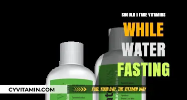 Fueling Your Fast: The Vitamin Dilemma During Water Fasting