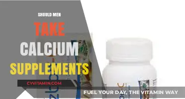 Boosting Bone Health: The Calcium Supplement Debate for Men