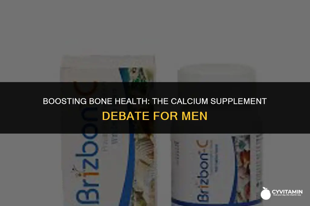 should men take calcium supplements