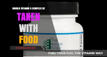 Boosting Energy: The Importance of Taking Vitamin B Complex with Food