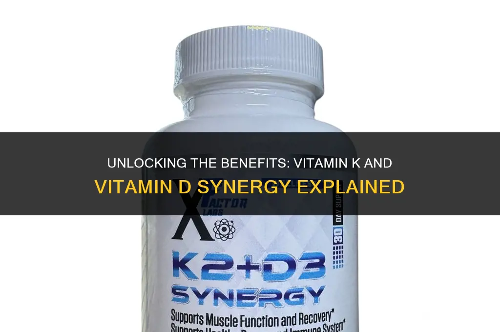 should vitamin k be taken with vitamin d