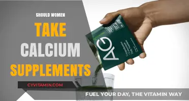 Calcium Supplements for Women: Weighing the Benefits and Risks