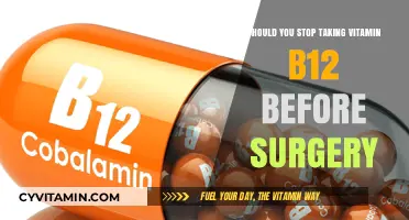 Considering Vitamin B12 Supplementation Cessation Before Surgery: What You Need to Know