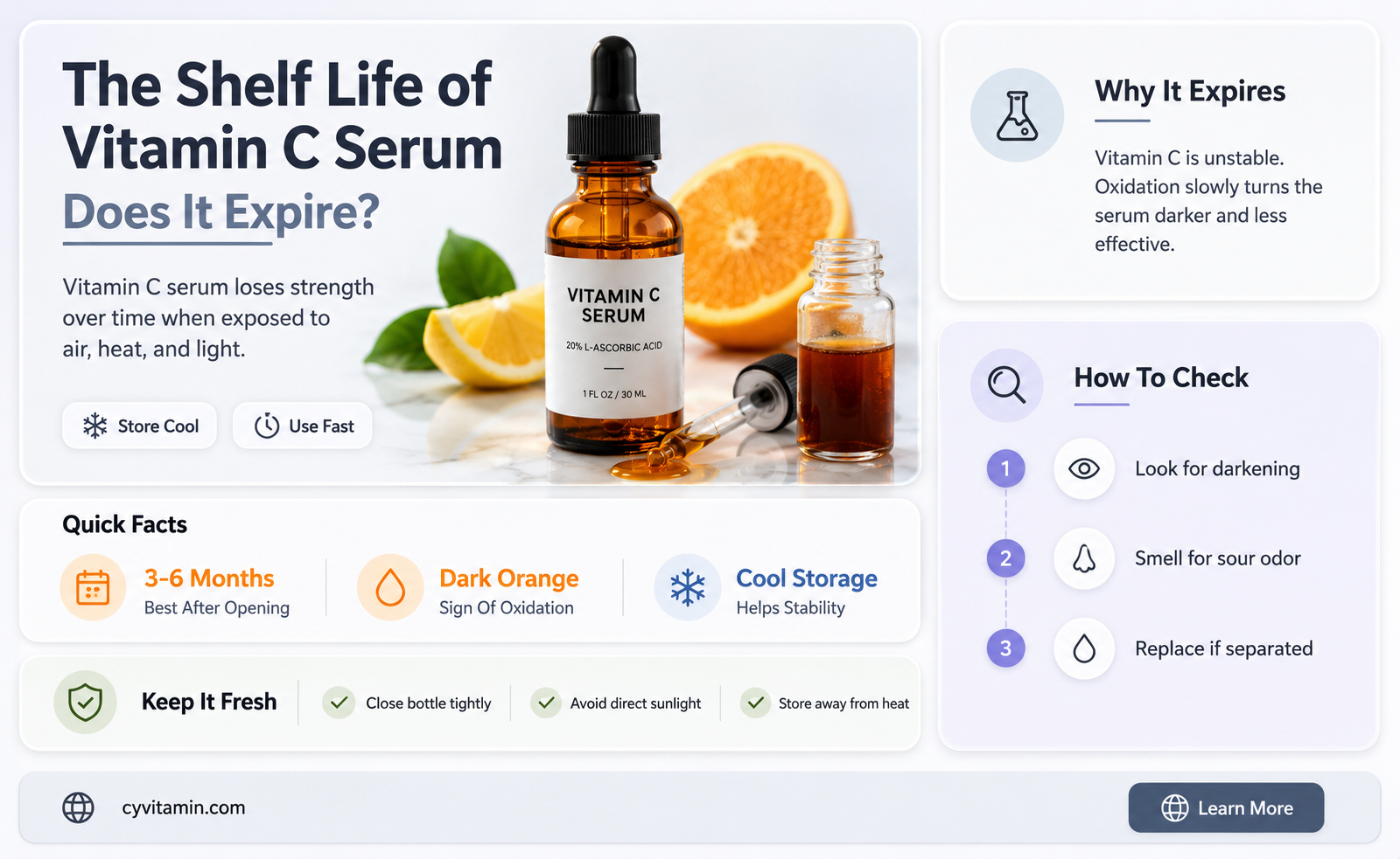 does vitamin c serum expire