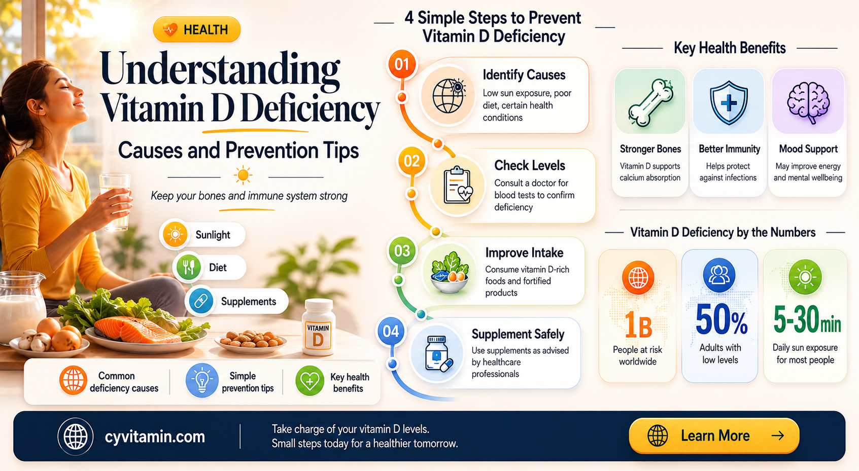 how does vitamin d deficiency occur