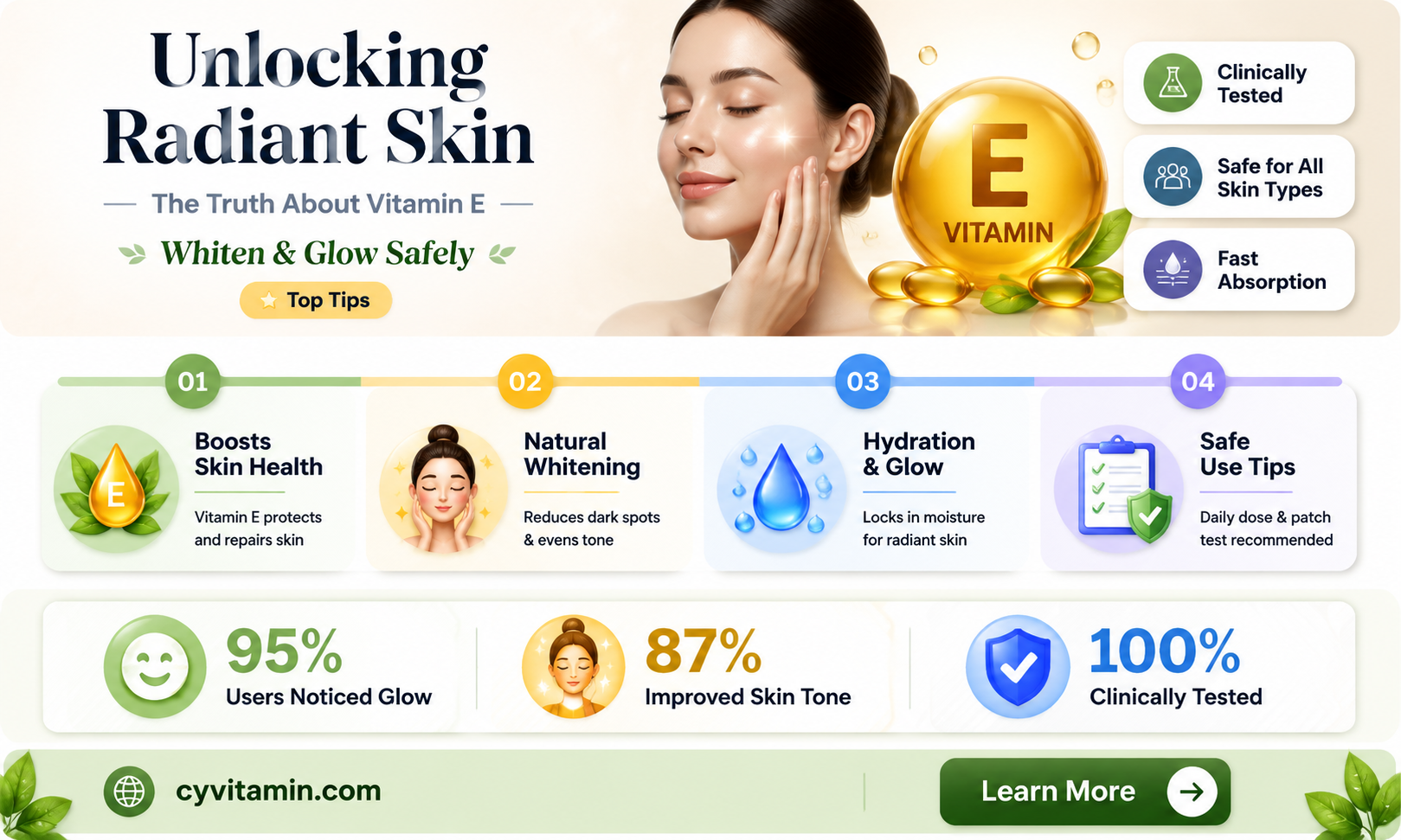 can vitamin e whiten skin