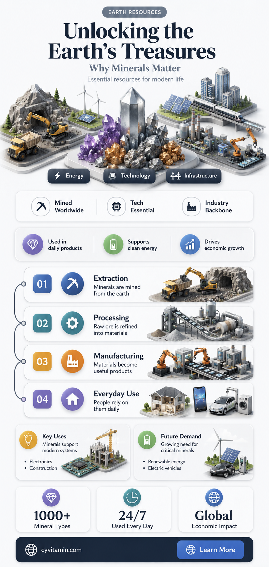 how minerals are useful to us
