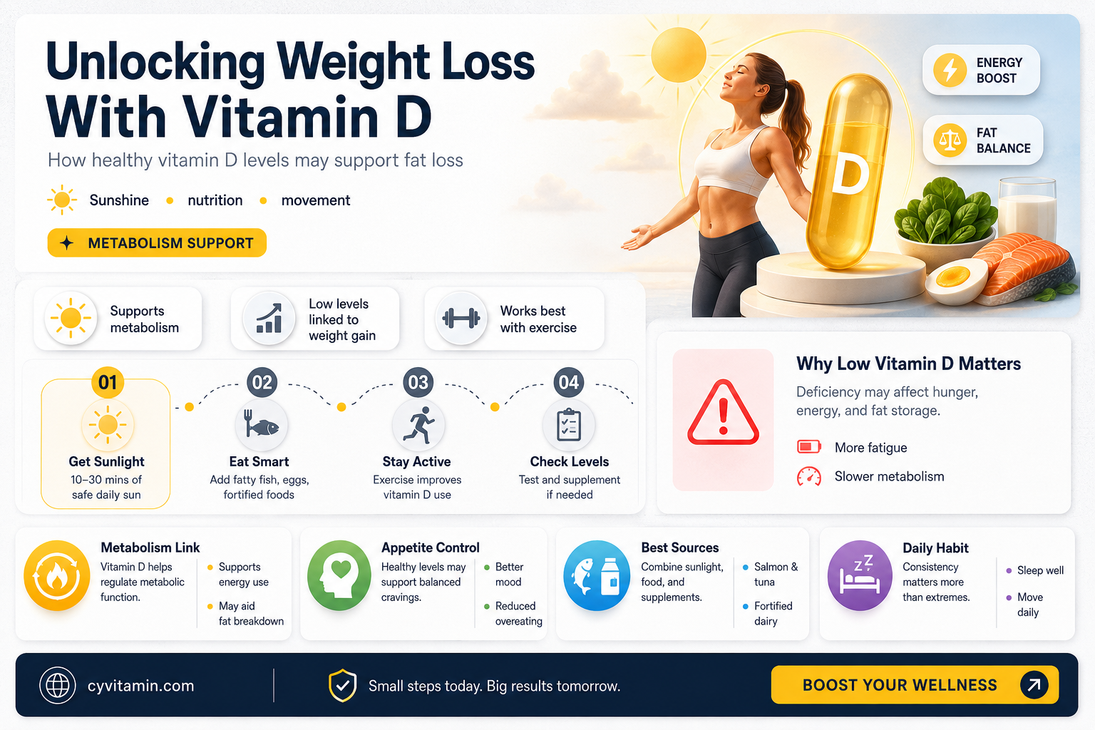 can vitamin d deficiency stop weight loss