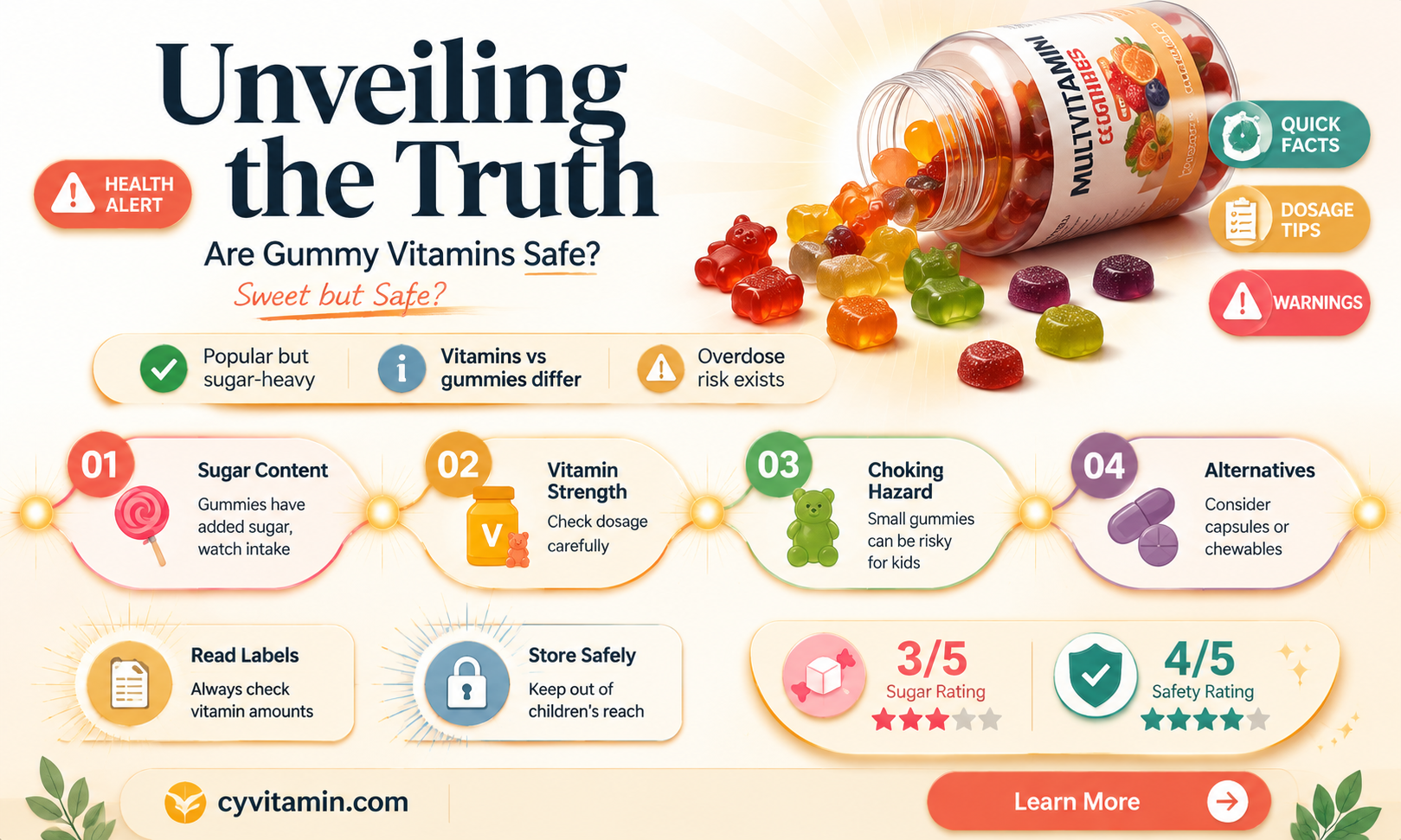 can you swallow gummy vitamins