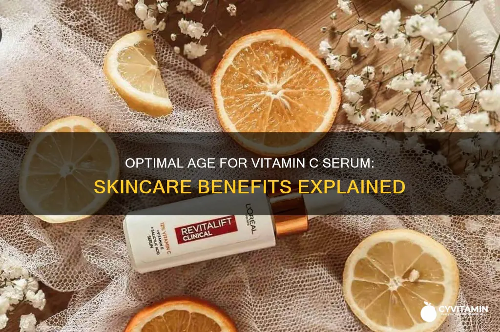 what age is best to use vitamin c serum