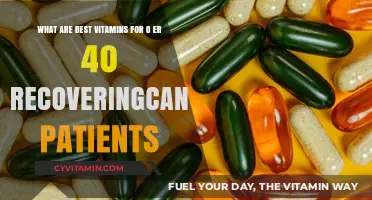 Essential Vitamins for Over 40 Cancer Survivors: Recovery and Wellness