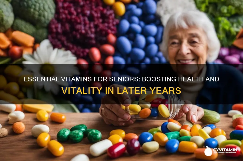 what are best vitamins for seniors