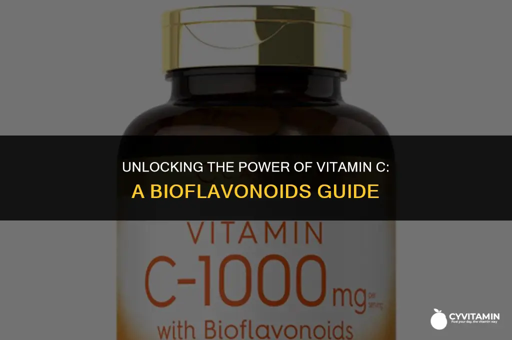 what are bioflavonoids in vitamin c