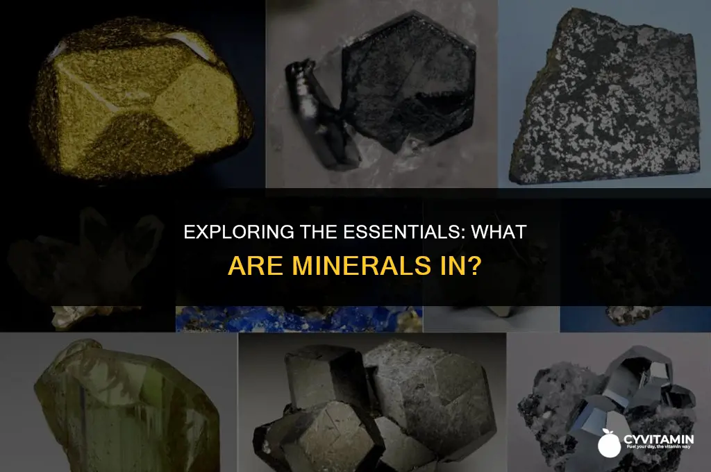what are minerals in