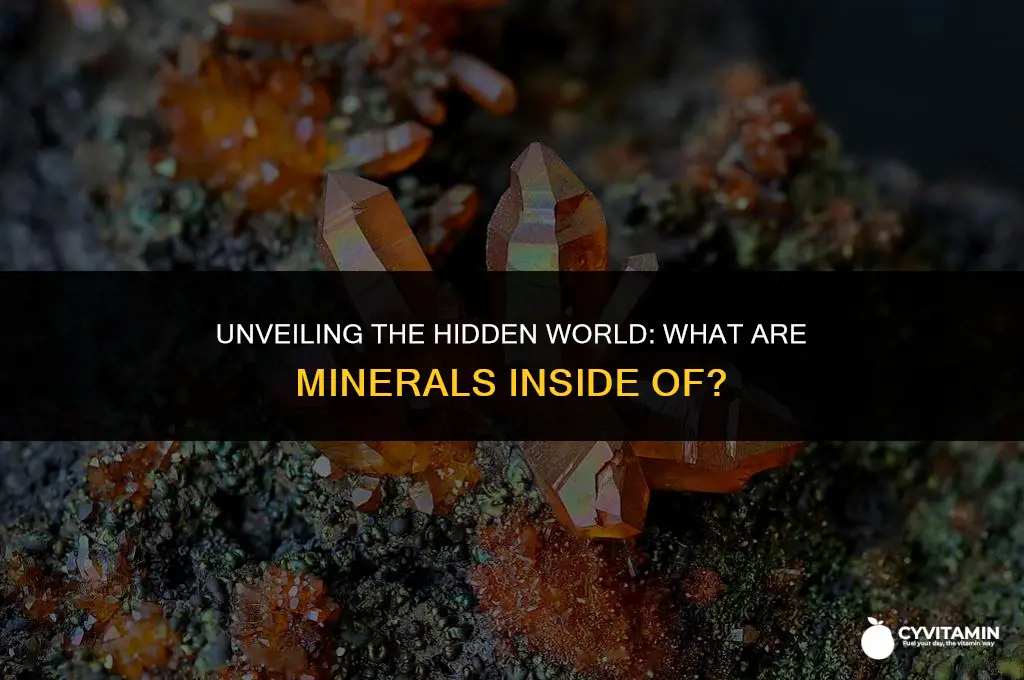 what are minerals inside of