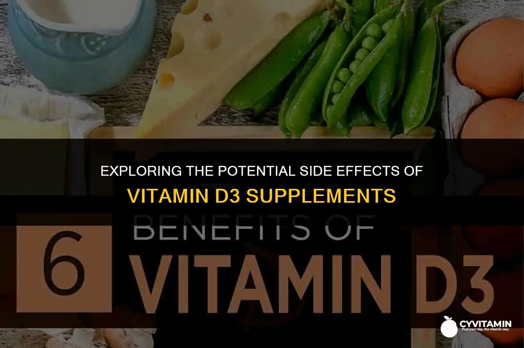 what are side effects of vitamin d3
