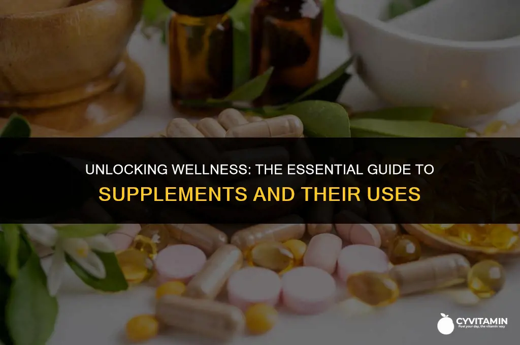 what are supplements used for
