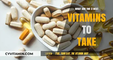 Essential Vitamins for Optimal Health: Top 3 Supplements to Consider