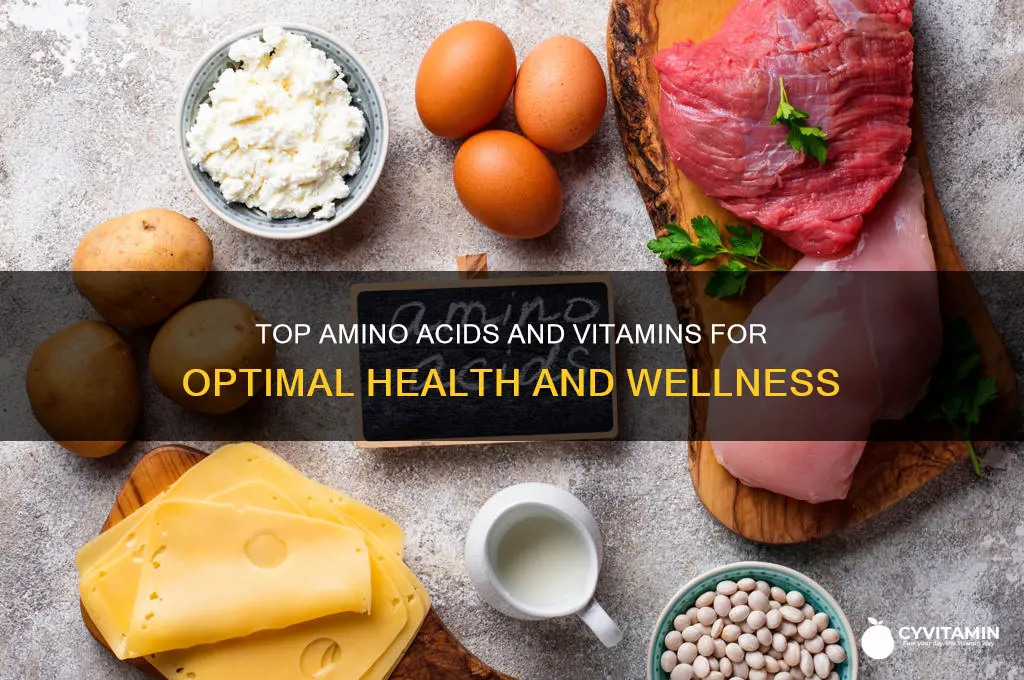 what are the best amino acids vitamins
