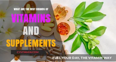 Top Vitamin and Supplement Brands for Optimal Health and Wellness