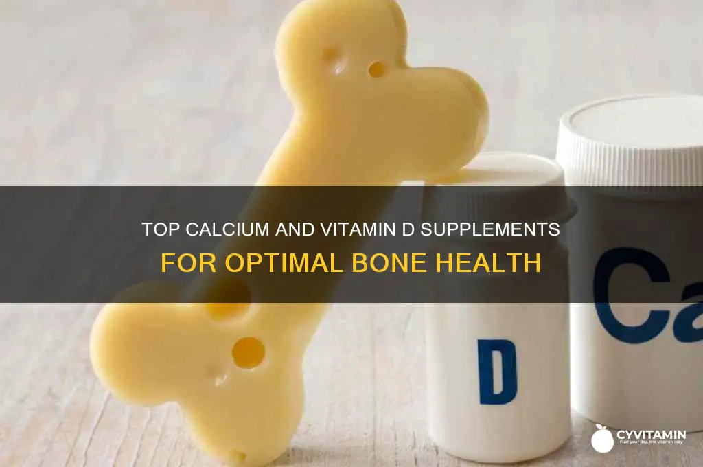 what are the best calcium and vitamin d supplements