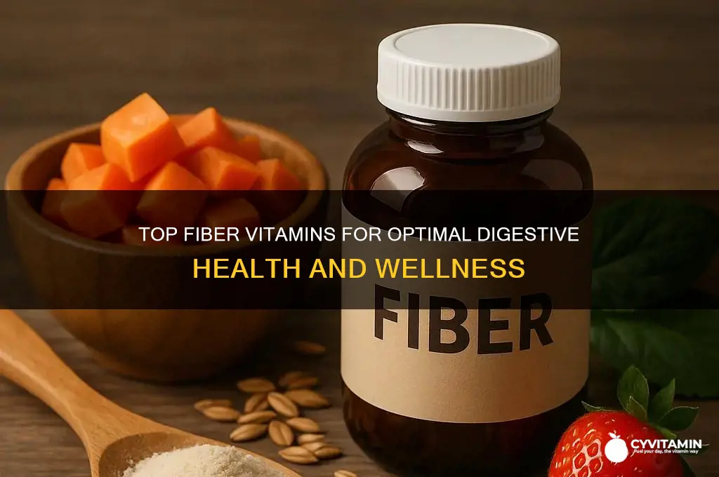 what are the best fiber vitamins