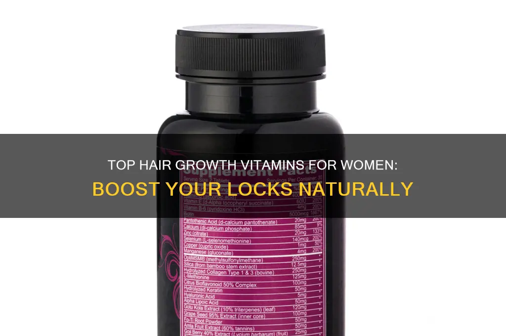 what are the best hair growth vitamins for women