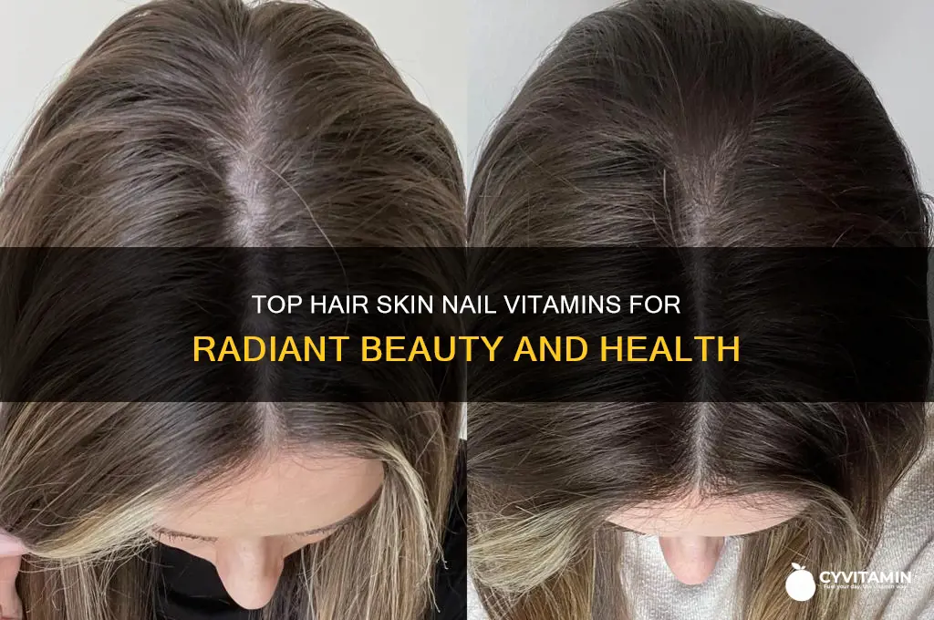 what are the best hair skin nail vitamins