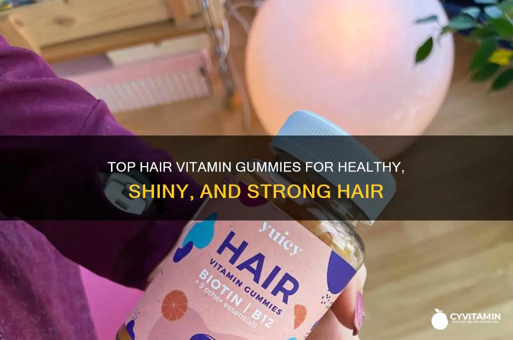 what are the best hair vitamin gummies