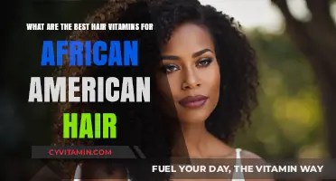 Top Hair Vitamins for Healthy African American Hair Growth