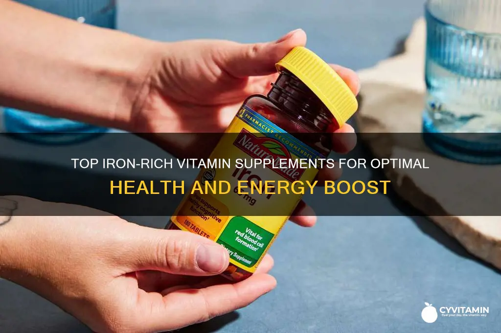 what are the best iron vitamins