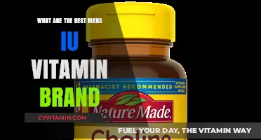 Top Men's IU Vitamin Brands for Optimal Health and Wellness